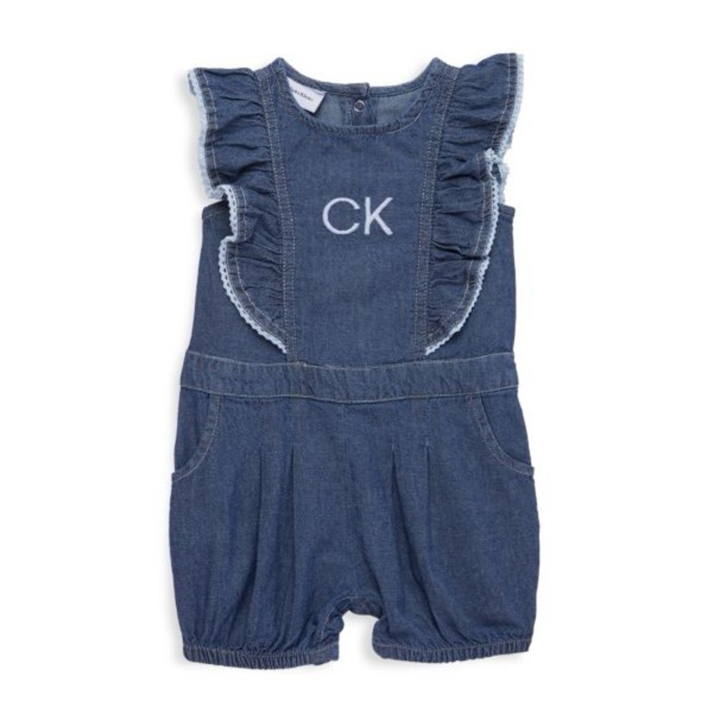 Calvin Klein Kids Denim Romper